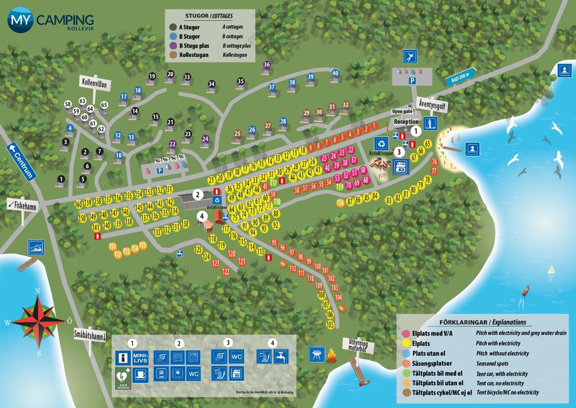 Kolleviks Camping Och Stugby คาร์ลซัมน์ ภายนอก รูปภาพ